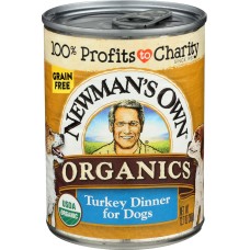 NEWMANS OWN ORGANIC: Turkey Dinner For Dogs, 12.7 oz