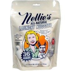 NELLIES ALL NATURAL: Laundry Nuggets 36 Loads, 1.12 lb