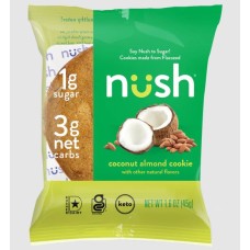 NUSH: Coconut Almond Cookie Bar, 1.6 oz