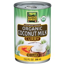 NATIVE FOREST: Organic Curry Coconut Milk, 13.5 oz