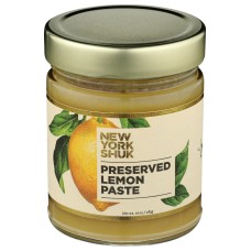 NEW YORK SHUK: Paste Lemon Preserved, 10 oz