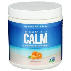 NATURAL VITALITY: Calm Orange Flavor, 8 oz