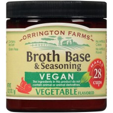 ORRINGTON FARMS: Vegetable Broth Base And Seasoning, 6 oz