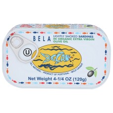 BELA: Sardines In Olive Oil, 4.25 oz
