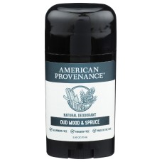 AMERICAN PROVENANCE: Oud Wood and Spruce Deodorant, 2.65 oz