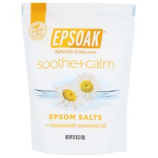 EPSOAK: Soothe Plus Calm Epsom Salts Bath Salt, 2 lb