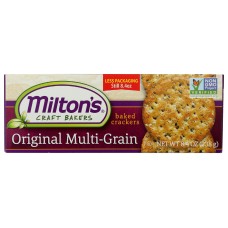 MILTONS: Gourmet Crackers Original Multi Grain, 8.4 oz