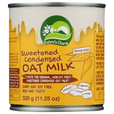 NATURES CHARM: Sweetened Condensed Oat Milk, 11.25 fo