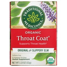 TRADITIONAL MEDICINALS: Throat Coat Tea, 16 bg