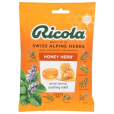 RICOLA: Honey Herb Drops of Sweet Soothing Relief, 24 pc