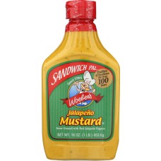 WOEBER: Jalapeno Mustard, 16 oz