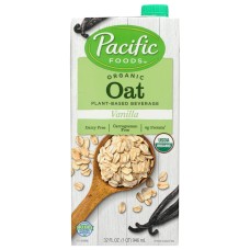 PACIFIC FOODS: Organic Vanilla Oat Milk, 32 fo