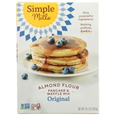SIMPLE MILLS: Original Almond Flour Pancake and Waffle Mix, 10.7 oz