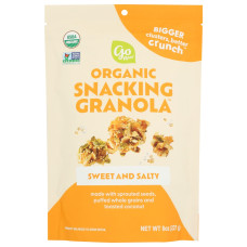 GO RAW: Sweet and Salty Organic Snacking Granola, 8 oz GO RAW: Sweet and Salty Organic Snacking Granola, 8 oz