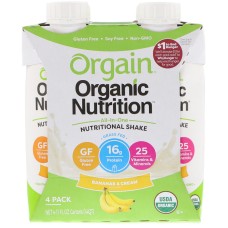 ORGAIN: Banana Cream Nutritional Shake, 44 fo