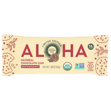 ALOHA: Oatmeal Chocolate Chip Protein Bar, 1.98 oz