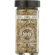 MORTON & BASSETT: Oregano Organic, 0.6 oz