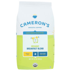 CAMERONS COFFEE: Organic Breakfast Blend, 32 oz