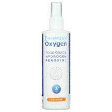 ESSENTIALOXYGEN: Food Grade Hydrogen Peroxide Spray, 8 oz ESSENTIALOXYGEN: Food Grade Hydrogen Peroxide Spray, 8 oz