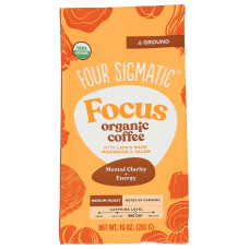 FOUR SIGMATIC: Focus Ground Coffee, 10 oz