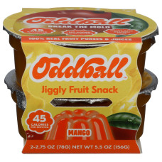 ODDBALL: Mango Jiggly Fruit Snack, 5.5 oz