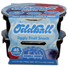 ODDBALL: Double Berry Jiggly Fruit Snack, 5.5 oz