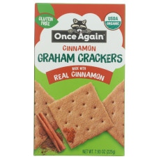 ONCE AGAIN: Cinnamon Graham Crackers, 7.93 oz ONCE AGAIN: Cinnamon Graham Crackers, 7.93 oz