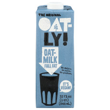 OATLY: Full Fat Oat Milk, 32 fo
