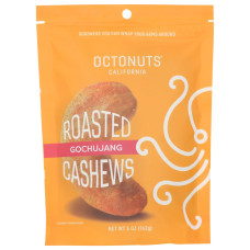 OCTONUTS: Gochujang Roasted Cashews, 5 oz