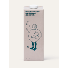 MINOR FIGURES: Barista Standard Organic Oat Milk, 33.8 oz