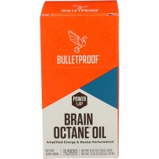 BULLETPROOF: Brain Octane C8 MCT Oil Packets, 7.5 fo