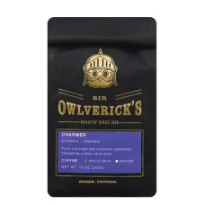 SIR OWLVERICK: Coffee Charmer Ethiopia Whole Bean Organic, 10 oz