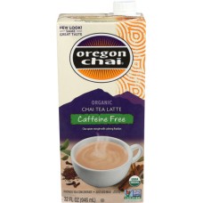 OREGON CHAI: Chai Tea Latte Concentrate Caffeine Free, 32 fo