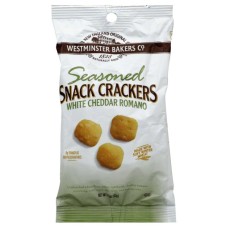 OLDE CAPE COD: Seasoned Snack Crackers White Cheddar Romano, 1.5 oz