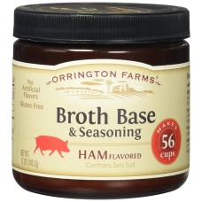 ORRINGTON FARMS: Ham Flavored Broth Base And Seasoning, 12 oz