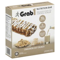 GRAB 1: Cinnamon Oat Crunch Bar 5ct, 47 gm