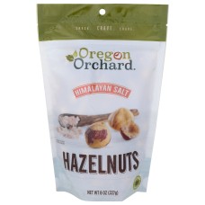 OREGON ORCHARD: Hazelnuts Himalayan Salt, 8 oz