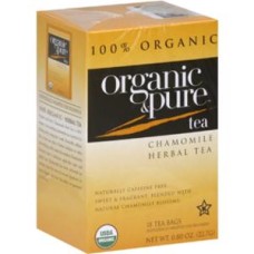 ORGANIC & PURE: Tea Herbl Chamomile Org, 18 bg