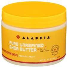 ALAFFIA: Pure Unrefined Shea Butter Passion Butter, 11 oz
