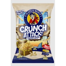 PIRATE BRANDS: Crunch Attack Great White Cheddar, 8 oz