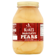 BLAKES: Bartlett Pears Halves, 32 fo