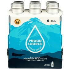 PROUD SOURCE: Rocky Mountain Alkaline Spring Water 6pk, 96 fo
