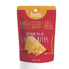 KAZE: Cheese Bites Cheddar Pizza Snack, 6 oz