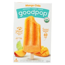 GOODPOPS: Mango Chile Pops, 11 fo
