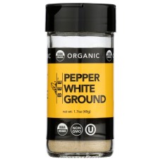 BEESPICES: Organic Pepper White Ground, 1.7 oz