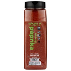 SPICELY ORGANICS: Organic Paprika, 16 oz