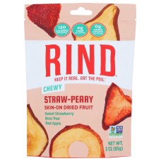 RIND: Straw Peary Skin On Dried Fruit, 3 oz