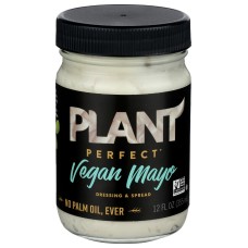 PLANT PERFECT: Vegan Mayonnaise, 12 oz