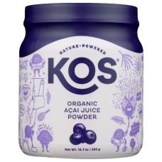 KOS: Organic Acai Berry Powder, 12.7 oz
