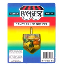 PASKESZ: Dreidel Candy Blister Pack, 2 oz